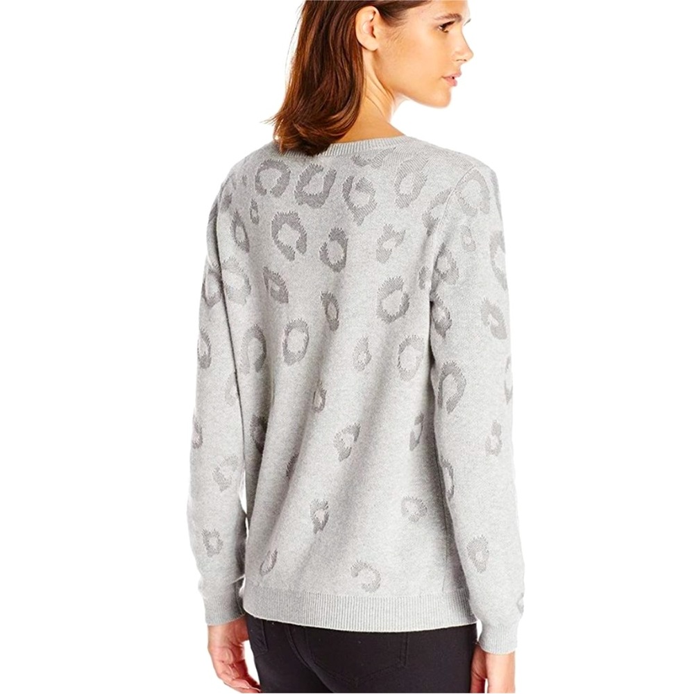 Joie knit sweater- Lilibeth Animal burnout sweater